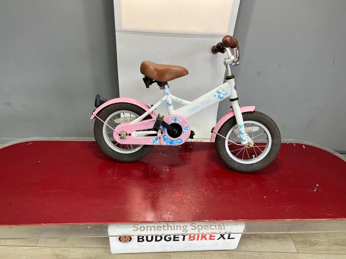 Supersuper Little Miss - Kinderfiets - Meisjesfiets - 16 Inch - Wit 10 Supersuper Little Miss - Kinderfiets - Meisjesfiets - 16 Inch - Wit - Afbeelding 8