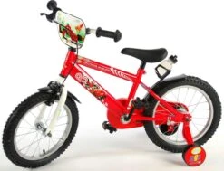 Volare Disney Cars Kinderfiets - Jongens - 16 Inch - Rood -Fietsenreeksen Winkel 1200x918