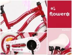 Amigo Flower Meisjesfiets - Kinderfiets 16 Inch - Paars -Fietsenreeksen Winkel 1200x920 14