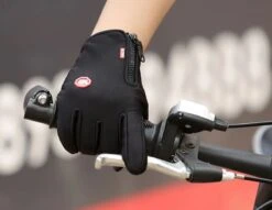 Merkloos Handschoenen | Touchscreen | Waterdicht | Fleece | Unisex | Zwart | Maat L -Fietsenreeksen Winkel 1200x927 6