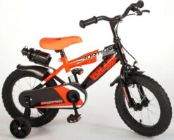 Volare Sportivo Kinderfiets - Jongens - 14 Inch - Neon Oranje/Zwart - 95% Afgemonteerd -Fietsenreeksen Winkel 1200x964 2