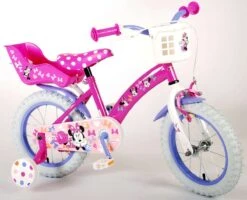 Volare Disney Minnie Cutest Ever! - Kinderfiets - Meisjes - 14 Inch - Roze -Fietsenreeksen Winkel 1200x971 1