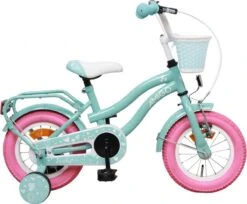 Amigo Lovely Meisjesfiets - Kinderfiets 12 Inch - Turquoise -Fietsenreeksen Winkel 1200x990