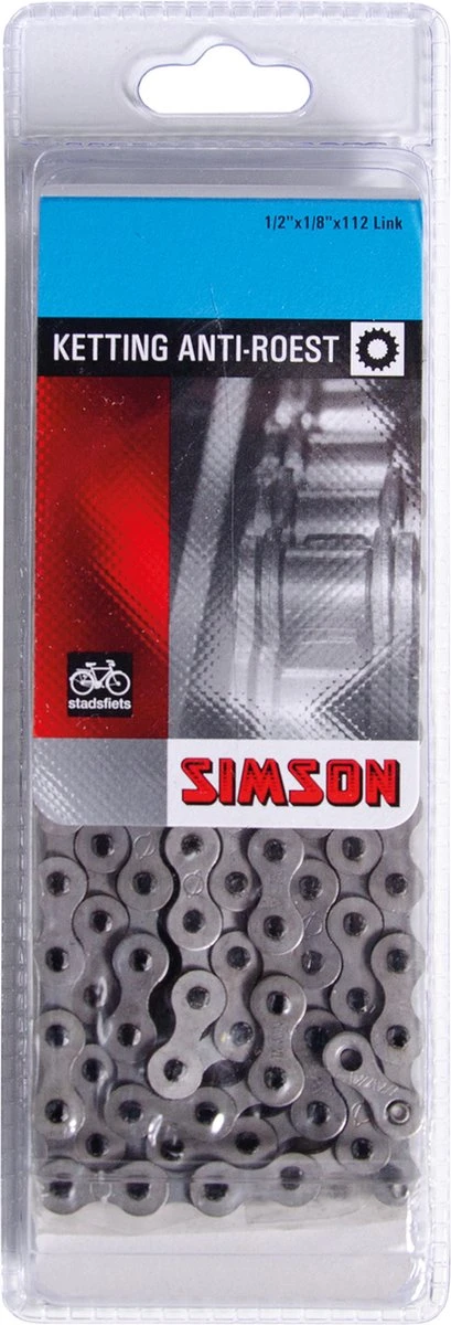 Ketting Simson Normaal - Anti Roest 8 Ketting Simson Normaal - Anti Roest - Afbeelding 6
