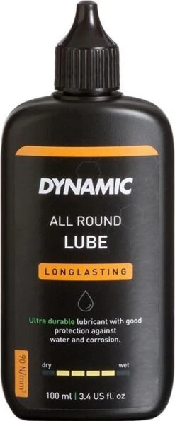 Dynamic All Round Lube 100ml - Kettingolie Fiets - Fietsketting Smeermiddel - Voor Alle Weersomstandigheden - Wet En Dry Lube
