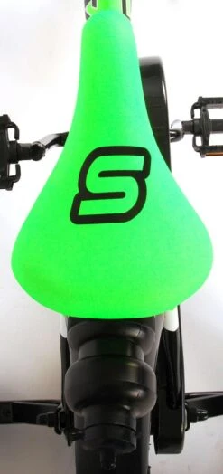 Volare Sportivo Kinderfiets - Jongens - 16 Inch - Neon Groen Zwart - 95% Afgemonteerd -Fietsenreeksen Winkel 566x1200