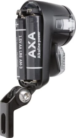 AXA Nox City 4 Lux - Fietslamp Voorlicht - LED Koplamp - Fietslicht Op Batterij - Zwart -Fietsenreeksen Winkel 662x1200 2