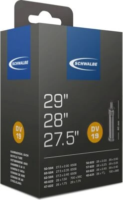 Schwalbe Binnenband 27.5/29 X 1.50/2.40 (40/62-584/635) Dv 40 Mm -Fietsenreeksen Winkel 736x1200 5