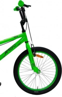 Amigo Fly - BMX Fiets 20 Inch - Fietscross Voor Jongens En Meisjes - Groen -Fietsenreeksen Winkel 767x1200
