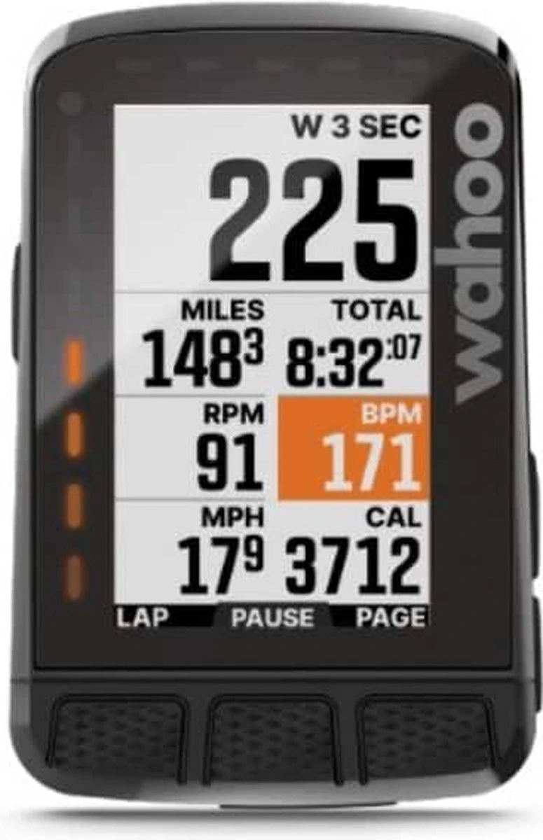 Wahoo Fitness Wahoo Elemnt Roam V2 Fietscomputer - Zwart 6 Wahoo Fitness Wahoo Elemnt Roam V2 Fietscomputer - Zwart - Afbeelding 4