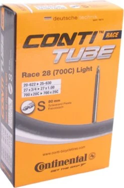 Continental Binnenband Race Light 28 Inch (18/25-622/630) Fv 80 Mm -Fietsenreeksen Winkel 789x1200 4