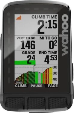 Wahoo Fitness Wahoo Elemnt Roam V2 Fietscomputer - Zwart