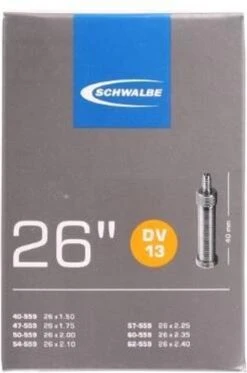 Schwalbe Binnenband - DV13 - 26 Inch X 1.50 - 2.40 - Hollands Ventiel - 40mm -Fietsenreeksen Winkel 795x1200 3