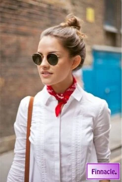 Finnacle - Hip Hop Bandana 100% Katoen Bandana Rood Vierkante Sjaal 50cm * 50cm Hoofdband Boerenzakdoek Voor Vrouwen/Mannen/Jongens/Meisjes -Fietsenreeksen Winkel 804x1200 3