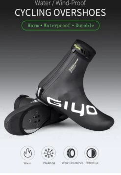 Giyo Overschoenen - Maat 44/45 (XL) - 1 Paar - Mountainbike - Wielrennen - Zwart - Wind En Waterdicht - Waterproof - Regen - Vorst -Fietsenreeksen Winkel 833x1200 4