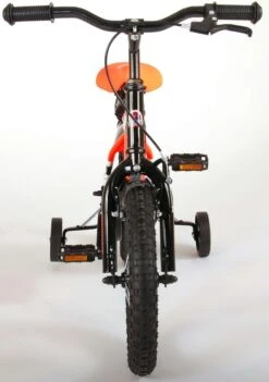 Volare Sportivo Kinderfiets - Jongens - 14 Inch - Neon Oranje/Zwart - 95% Afgemonteerd -Fietsenreeksen Winkel 844x1200