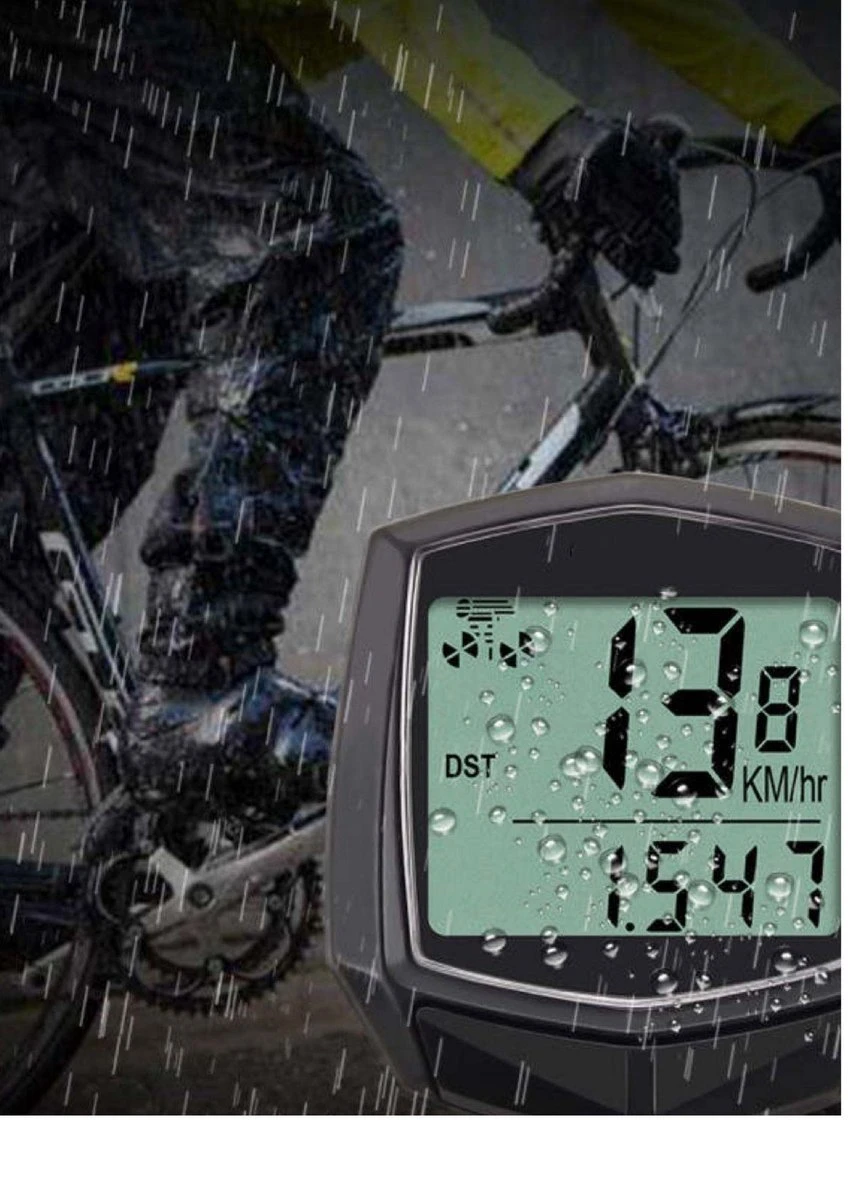 Pleasant Life Kilometerteller Fiets - Waterdicht - Digitale LCD - Bedraad - Fiets Accesoires - Mountainbike - Wielrennen - 6 Pleasant Life Kilometerteller Fiets - Waterdicht - Digitale LCD - Bedraad - Fiets Accesoires - Mountainbike - Wielrennen - - Afbeelding 4