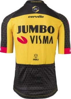 AGU Replica Fietsshirt Team Jumbo Visma Heren - Geel - XXL -Fietsenreeksen Winkel 863x1200 1