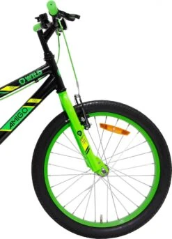 Amigo Wild - Mountainbike 20 Inch - Voor Jongens En Meisjes - Zwart/Groen 14 Amigo Wild - Mountainbike 20 Inch - Voor Jongens En Meisjes - Zwart/Groen -Fietsenreeksen Winkel 864x1200