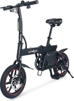 Windgoo B20 V3 - Elektrische Vouwfiets - E Bike - 250W 7.8Ah Batterij - APP IOS Android - 14 Inch - 25 KM/H - Zwart -Fietsenreeksen Winkel 875x1200