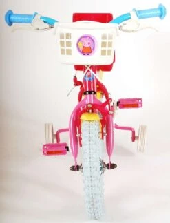 Volare Peppa Pig Kinderfiets - Meisjes - 12 Inch - Roze - 2 Handremmen -Fietsenreeksen Winkel 914x1200
