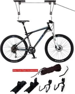 Merkloos Decopatent® Fietslift Ophangsysteem - Ophangen Fiets Aan Plafond - Fietstakel - Fietshaak - Dubbele Fietsophangsysteem Met Katrol 12 Merkloos Decopatent® Fietslift Ophangsysteem - Ophangen Fiets Aan Plafond - Fietstakel - Fietshaak - Dubbele Fietsophangsysteem Met Katrol -Fietsenreeksen Winkel 951x1200