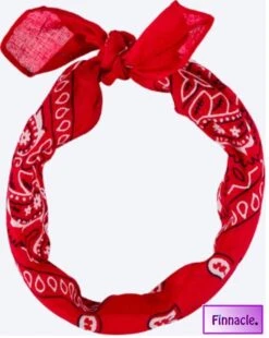 Finnacle - Hip Hop Bandana 100% Katoen Bandana Rood Vierkante Sjaal 50cm * 50cm Hoofdband Boerenzakdoek Voor Vrouwen/Mannen/Jongens/Meisjes -Fietsenreeksen Winkel 957x1200 3