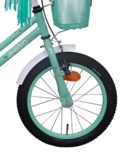 Amigo Magic Meisjesfiets - Kinderfiets 16 Inch - Turquoise 16 Amigo Magic Meisjesfiets - Kinderfiets 16 Inch - Turquoise -Fietsenreeksen Winkel 977x1200