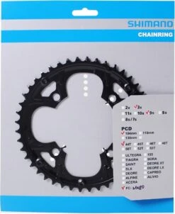 Kettingblad 44T Shimano Deore FC-M480 - Zwart -Fietsenreeksen Winkel 981x1200 1